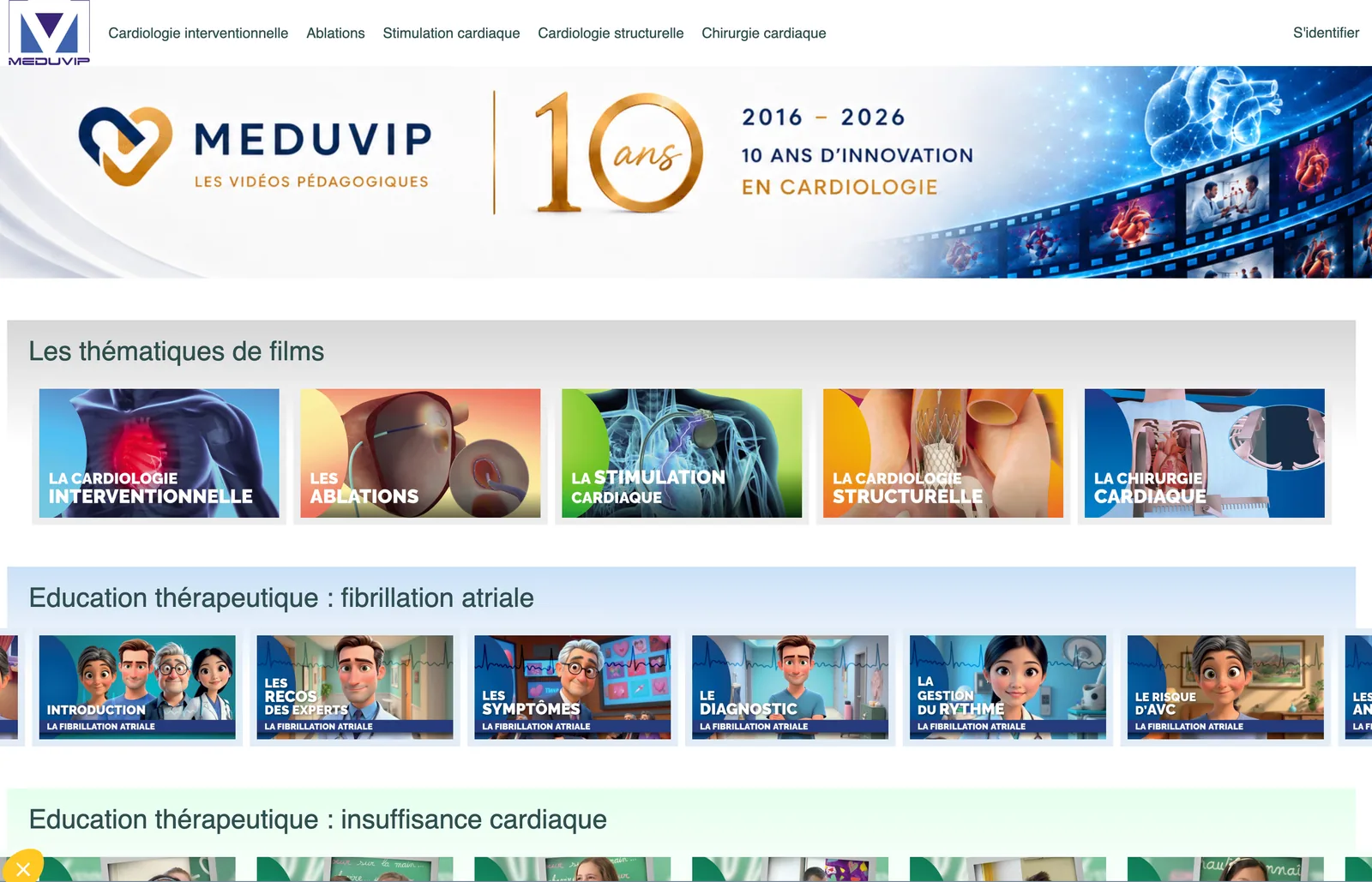 MEDUVIP service screenshot