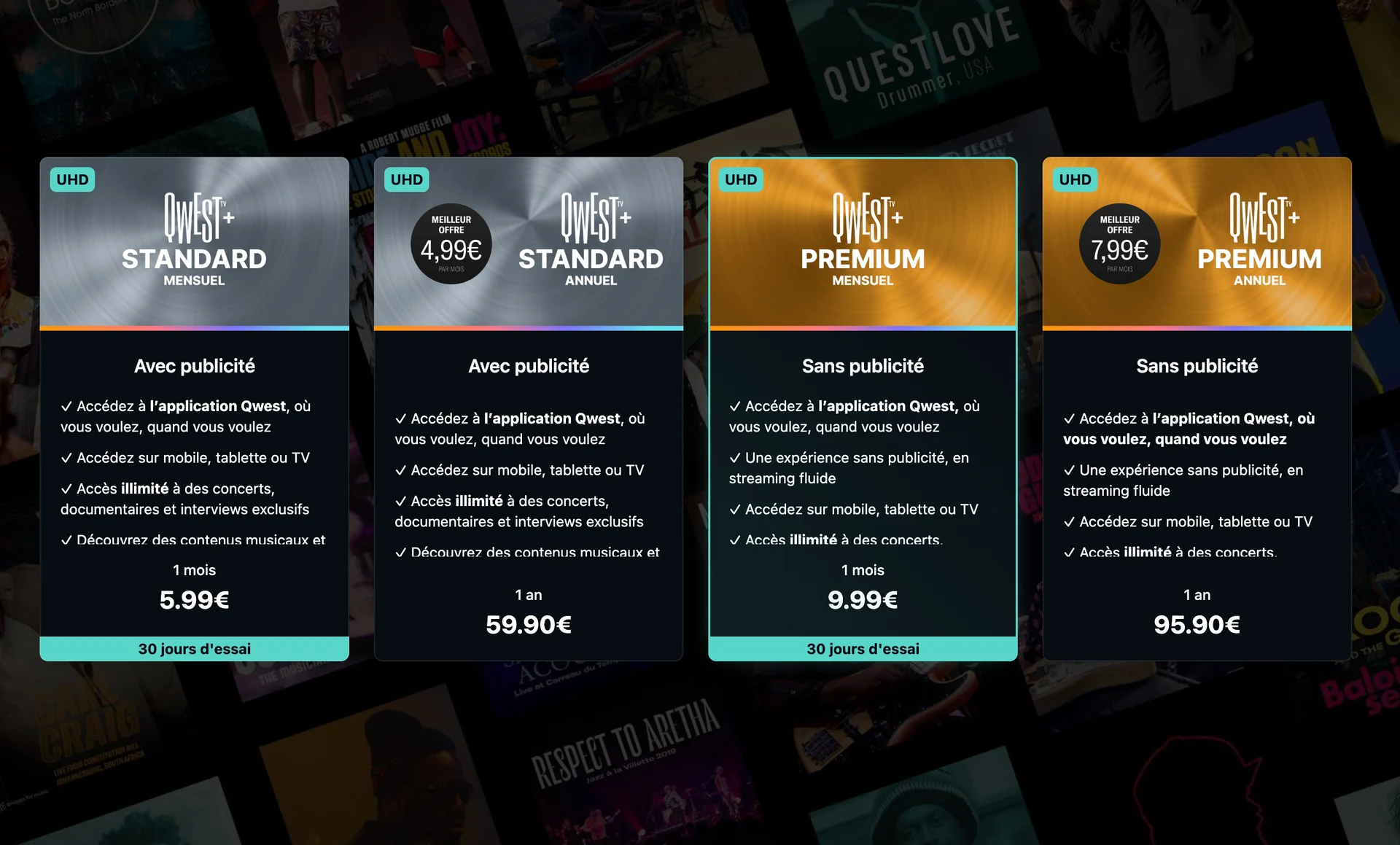 Qwest TV service presentation